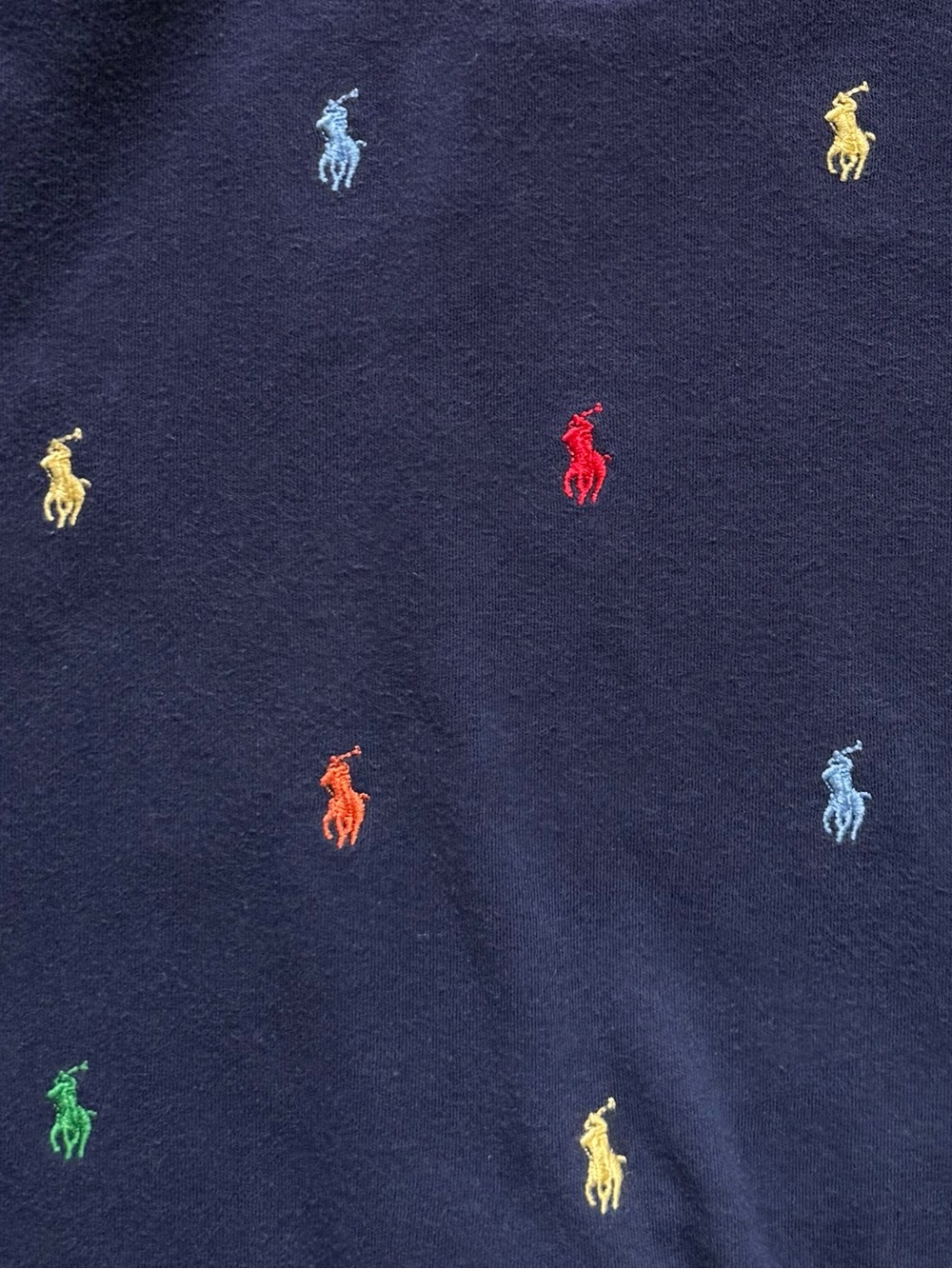 Ralph Lauren Baby Boy Polo Pony Soft Cotton Polo Coverall, Refined Navy - 12M - Picture 9 of 12